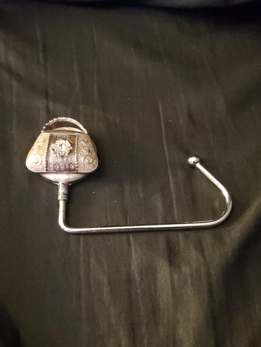 Corner Table Handbag Hook